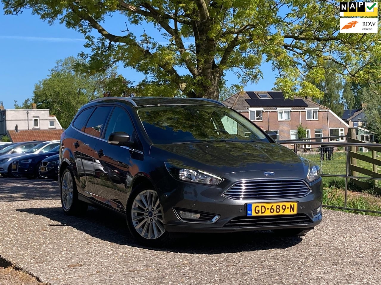 Ford Focus Wagon - 1.0 First Edition | Navi + Clima + Cruise nu €5.975,-!! - AutoWereld.nl