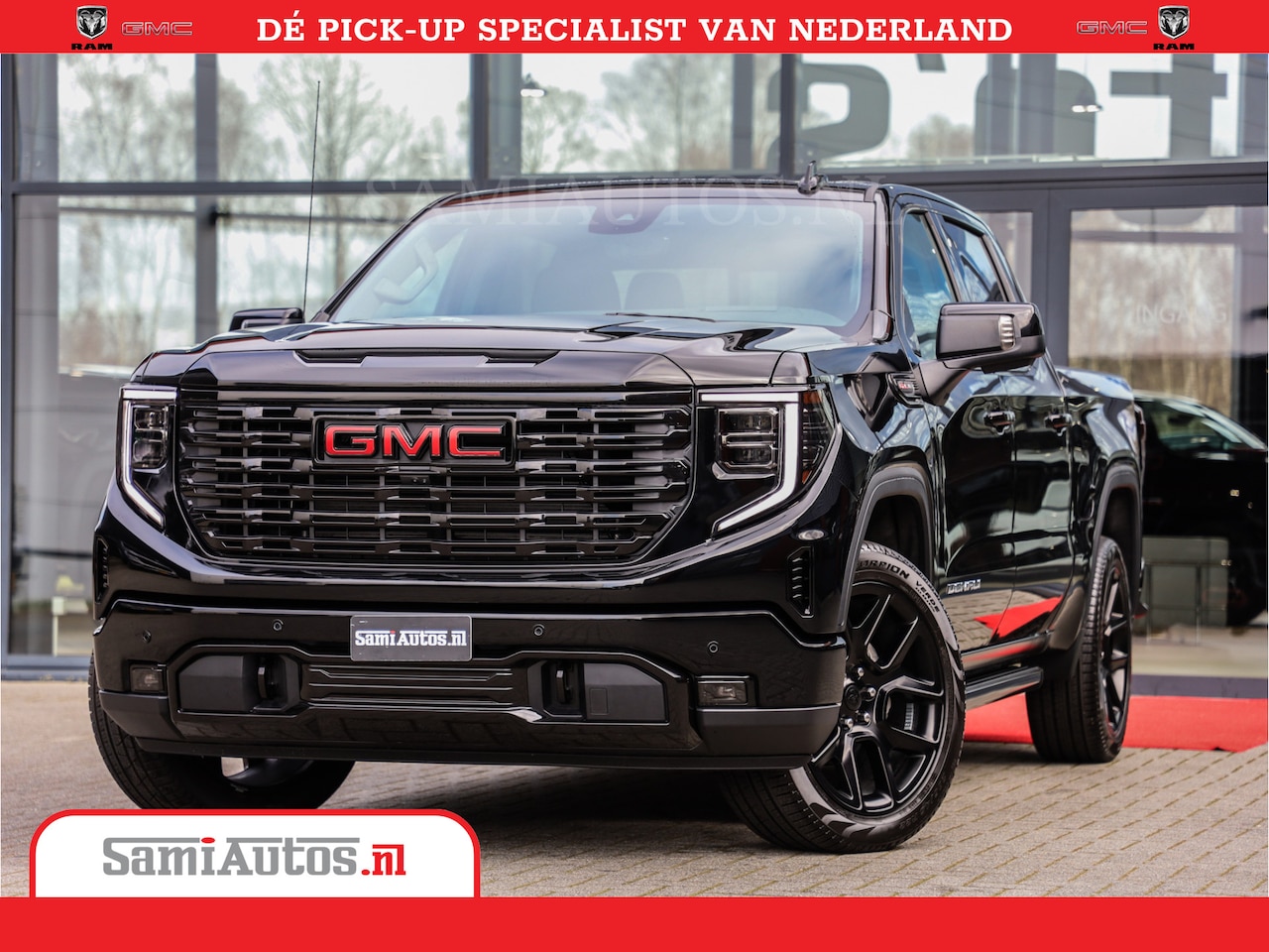 GMC Sierra - DENALI 6,2 V8 Full Option | De Meest Luxe Pick-Up in zijn Klasse | Comfortabele Dubbele Ca - AutoWereld.nl
