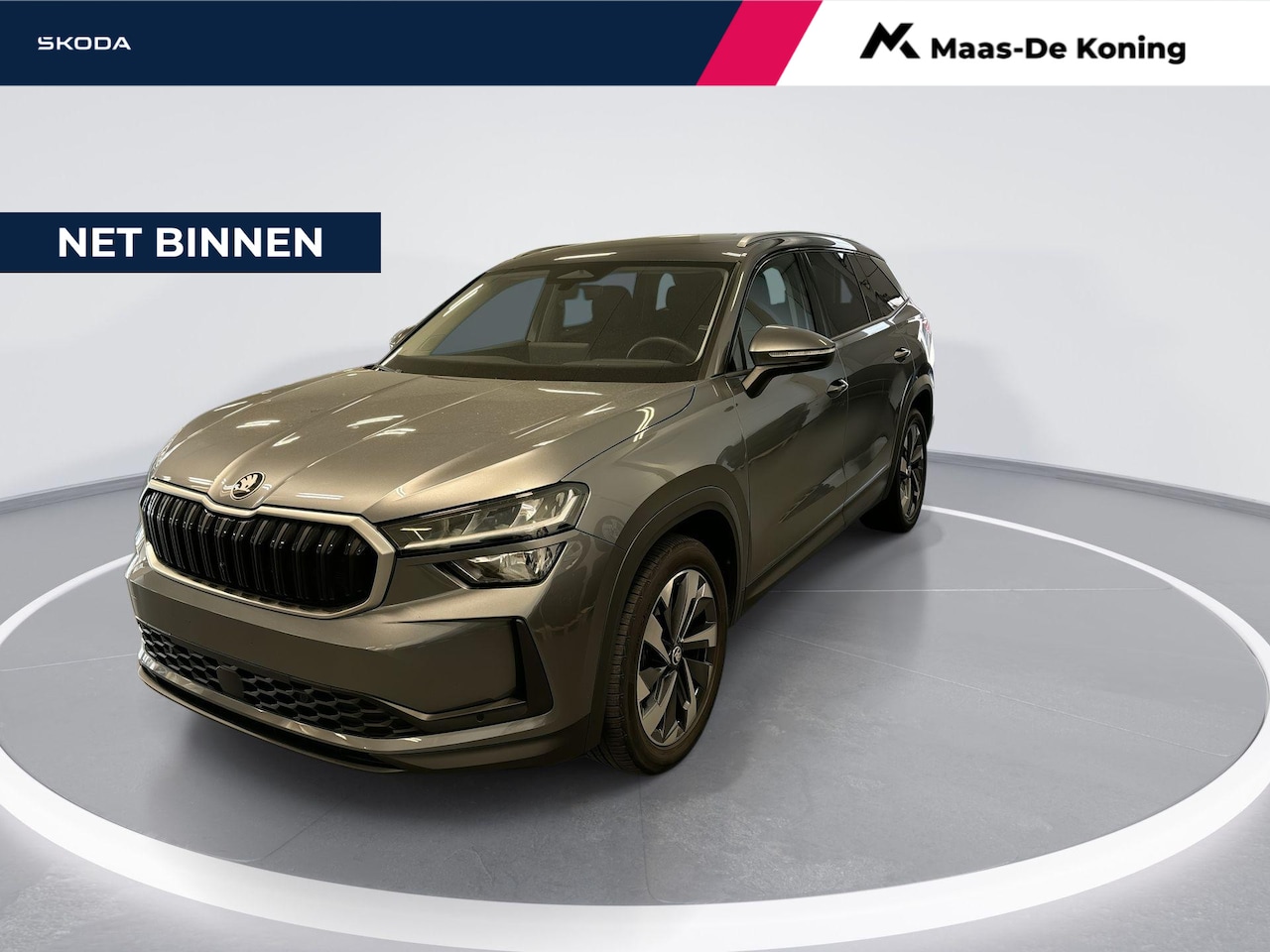 Skoda Kodiaq - 1.5 Tsi 150pk DSG Business Edition 7p. · Apple/Android Car Play · Elek. Bestuurdersstoel · - AutoWereld.nl
