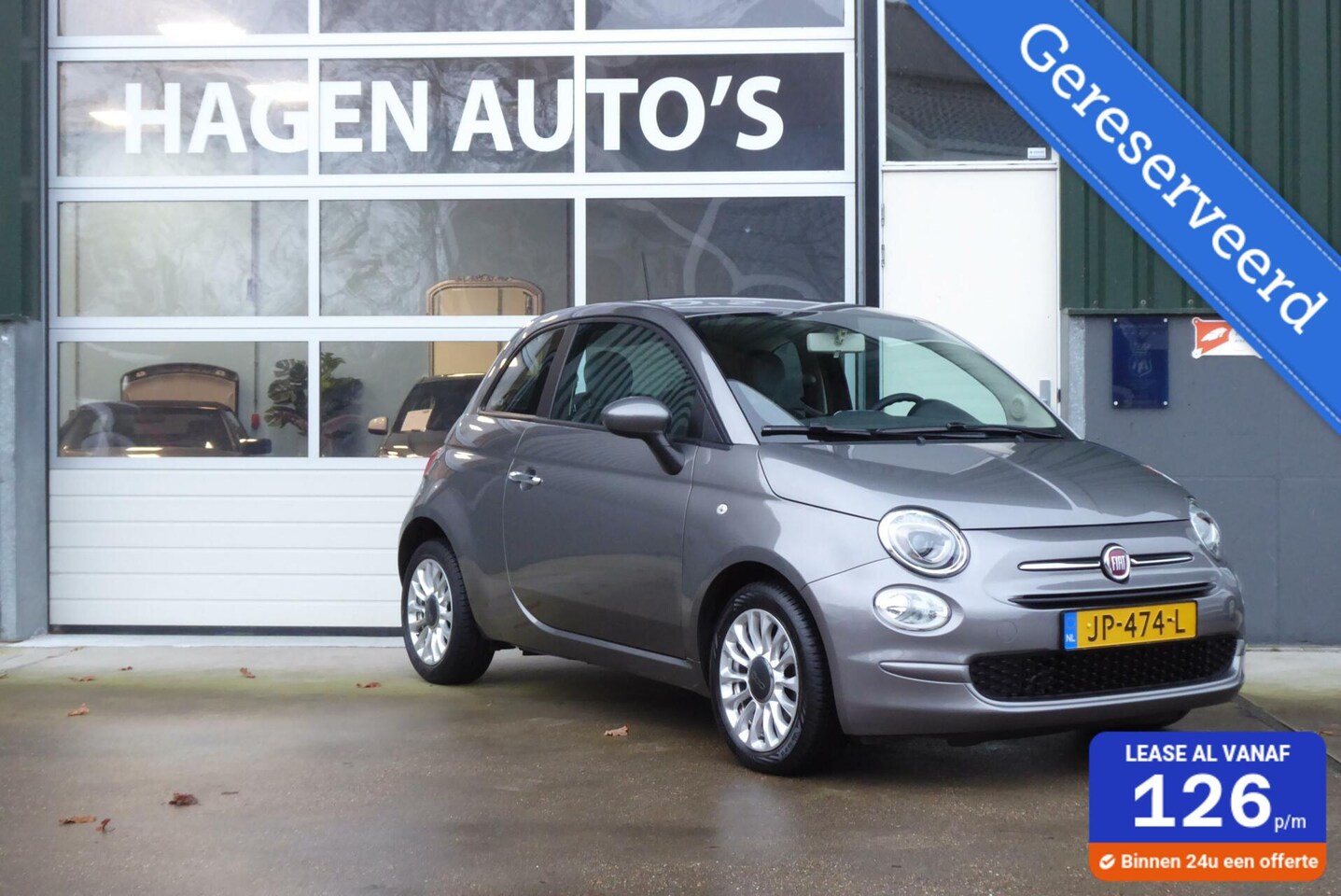 Fiat 500 - 0.9 TwinAir Turbo Popstar 0.9 TwinAir Turbo Popstar, 2016, 98.968 Km - AutoWereld.nl