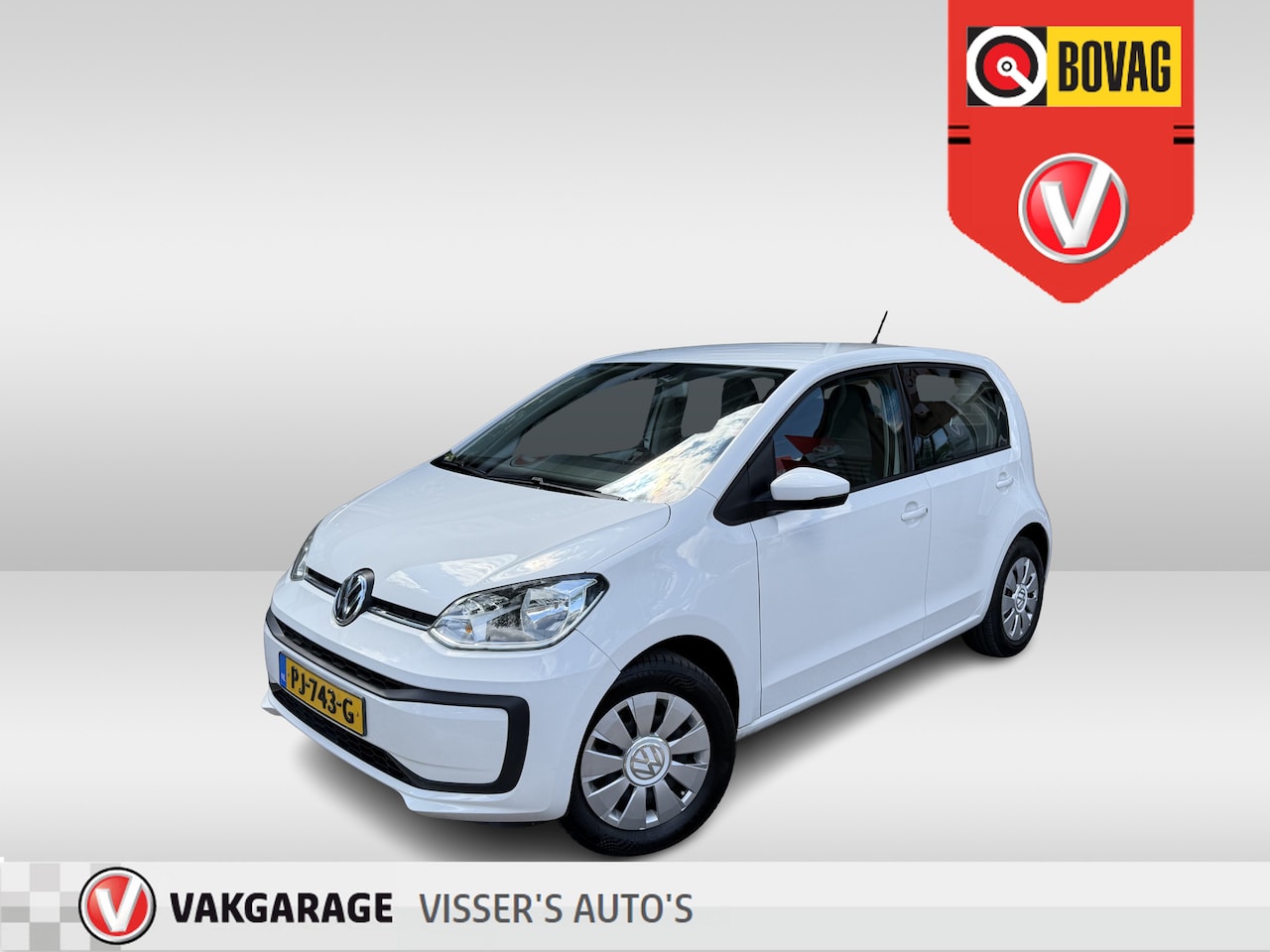 Volkswagen Up! - 1.0 BMT move up! | cruise control  | airco | elektrische ramen | - AutoWereld.nl