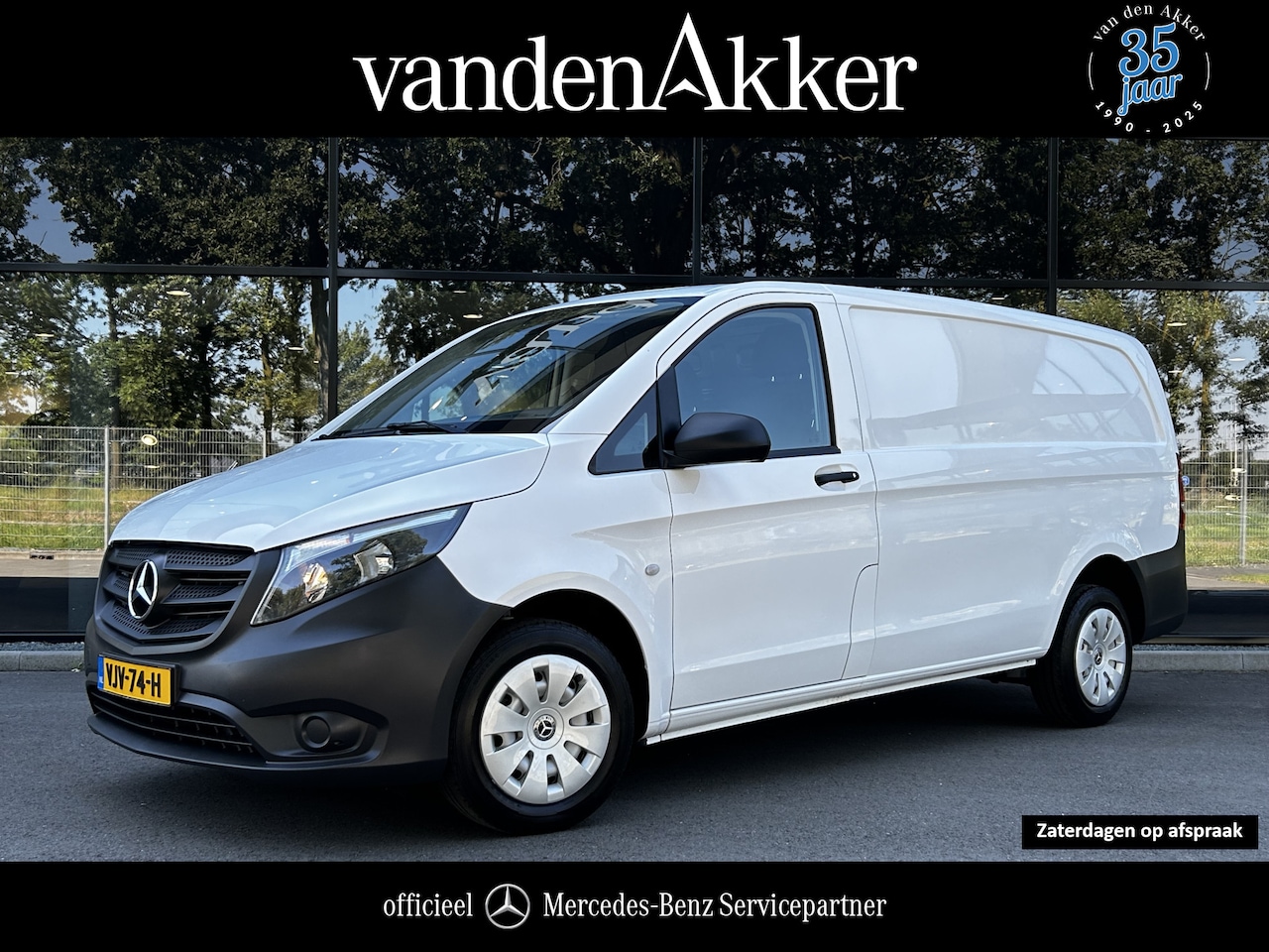 Mercedes-Benz Vito - 110 CDI L2 Lang // Trekhaak // Airco // Achterklep // 12 mnd Garantie // Bank // Radio // - AutoWereld.nl