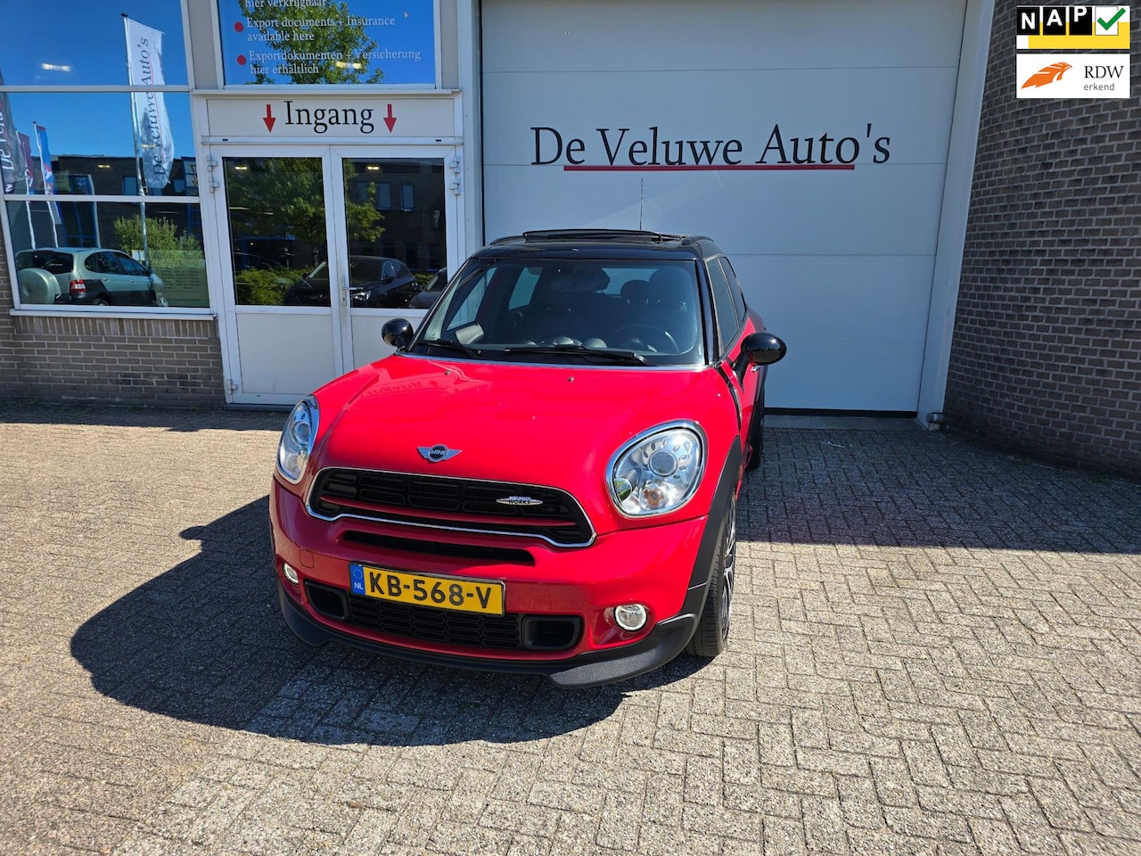 MINI Countryman - 1.6 John Cooper Works ALL4 Pepper Mini 1.6 John Cooper Works ALL4 Pepper pano - AutoWereld.nl