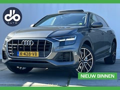 Audi Q8 - 55 TFSI e quattro Pro Line Plus PANO DAK I TREKHAAK I ORG.NL + NAP + DEALER O.H
