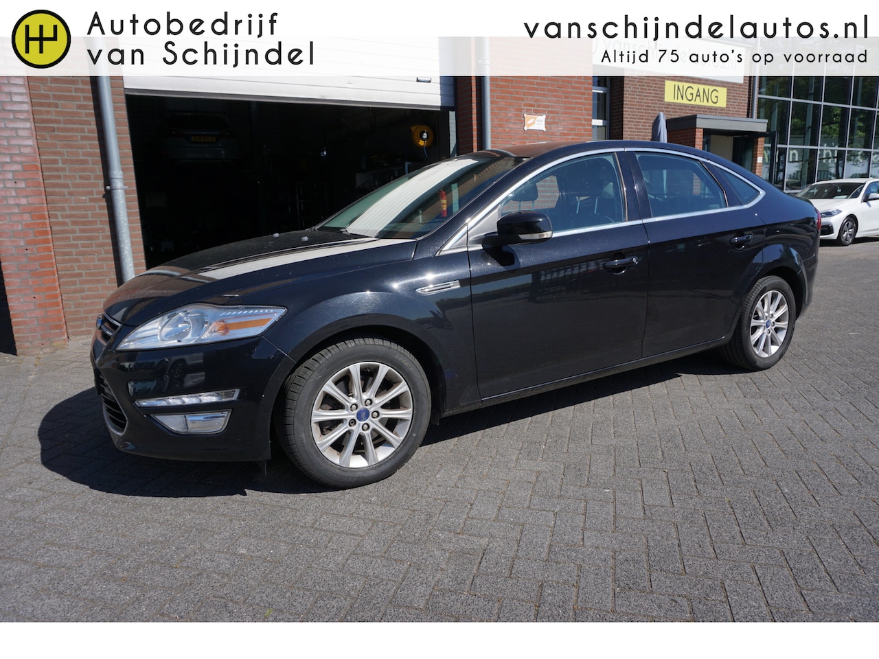 Ford Mondeo - 1.6 ECOBOOST 161PK ORIGINEEL NEDERLANDS NAVIGATIE ECC AIRCO CRUISECONTROL PARKEERSENSOREN - AutoWereld.nl