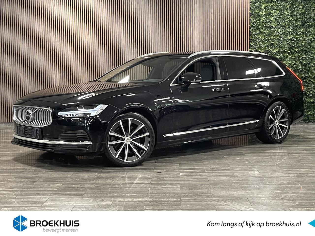 Volvo V90 - T6 AWD Recharge Inscription | Harman Kardon | Stoel en stuurwielverwarming | Full LED Mees - AutoWereld.nl