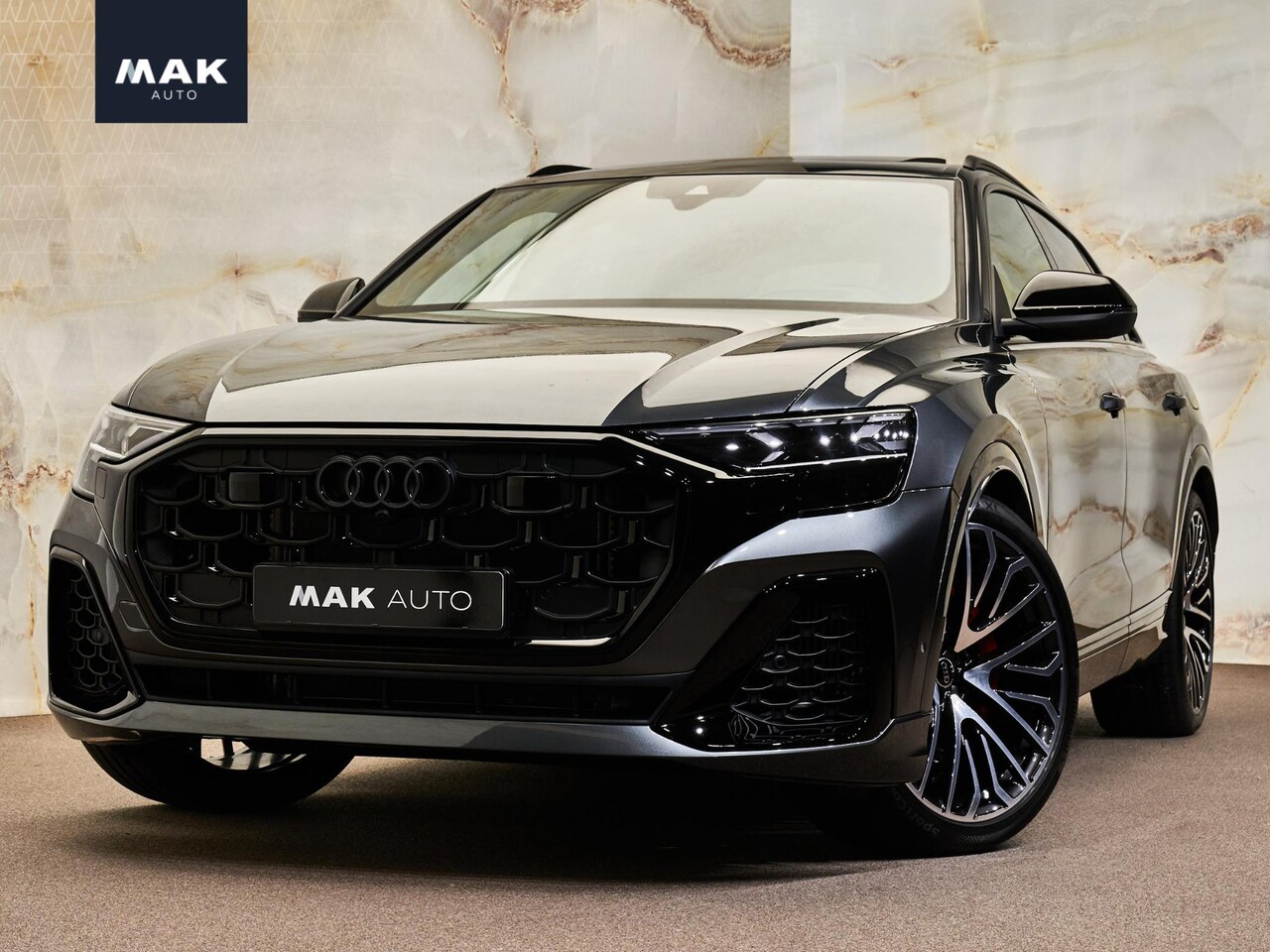 Audi Q8 - 60 TFSI e quattro Pro Line S Competition 60 TFSI e Quattro Pro Line S Competition, pano, B&O adv., 4W-best, OLED, S sportstoelen, n - AutoWereld.nl