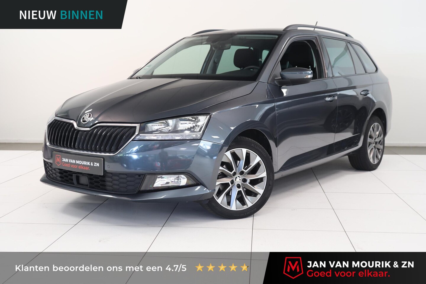 Skoda Fabia Combi - 1.0 TSI Business Edition | Climatronic | Parkeersensoren | Apple Carplay Android Auto Navi - AutoWereld.nl