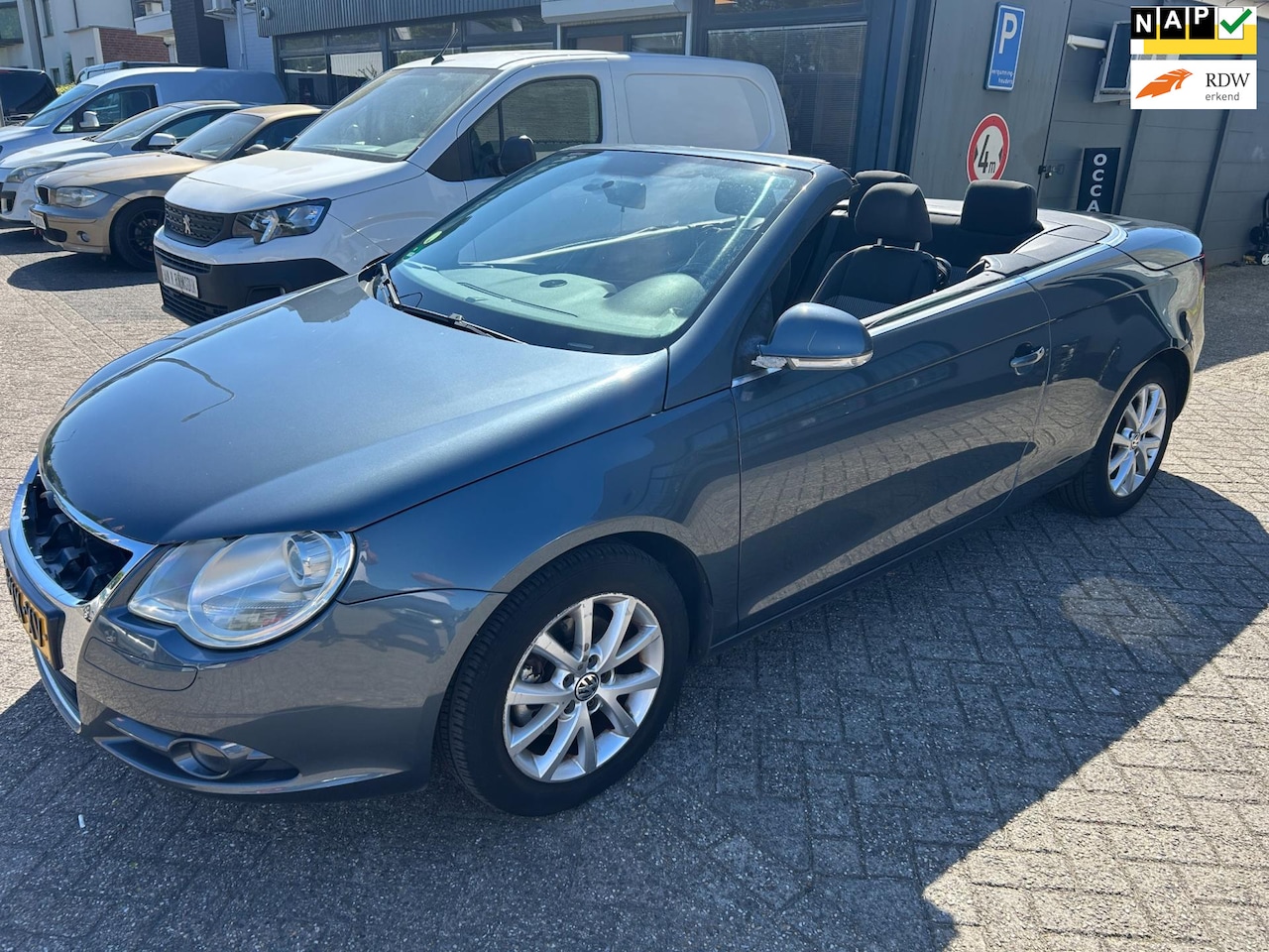 Volkswagen Eos - 2.0-16v FSI Cabriolet Airco cruise panoramadak lmv pdc - AutoWereld.nl