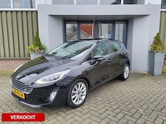 Ford Fiesta - 1.0 EcoBoost Titanium | Automaat | Achteruitrij camera | Cruise Control | Trekhaak |
