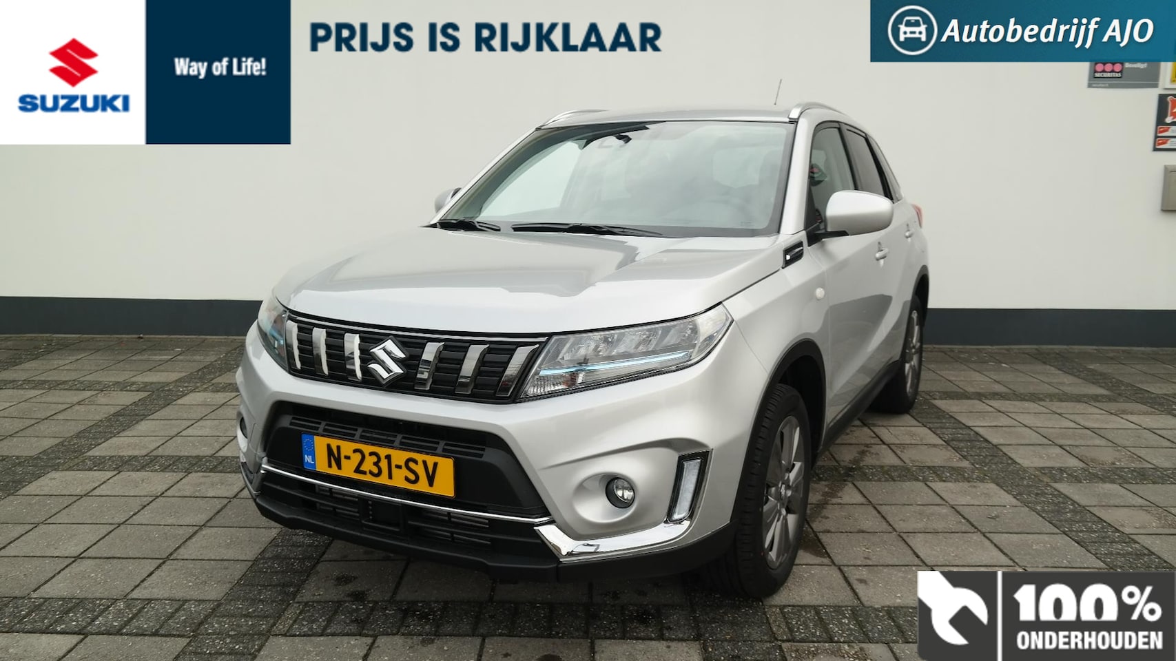 Suzuki Vitara - 1.4 Boosterjet Select Smart Hybrid AUTOMAAT 1.4 Boosterjet Select Smart Hybrid - AutoWereld.nl