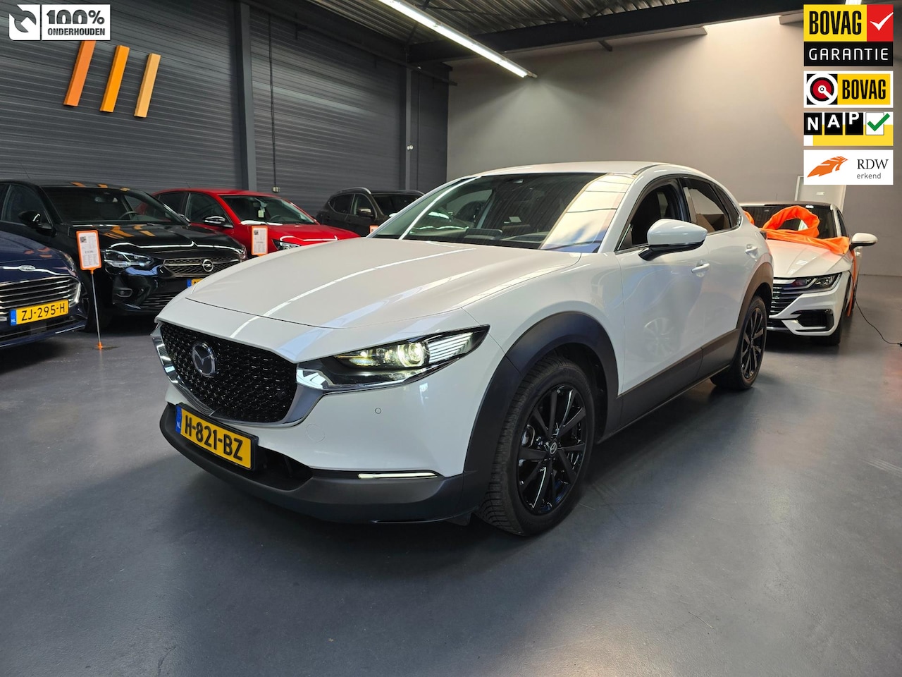 Mazda CX-30 - 2.0 e-SkyActiv-X M Hybrid Luxury CAMERA BLIS RADAR NAP NL AUTO - AutoWereld.nl