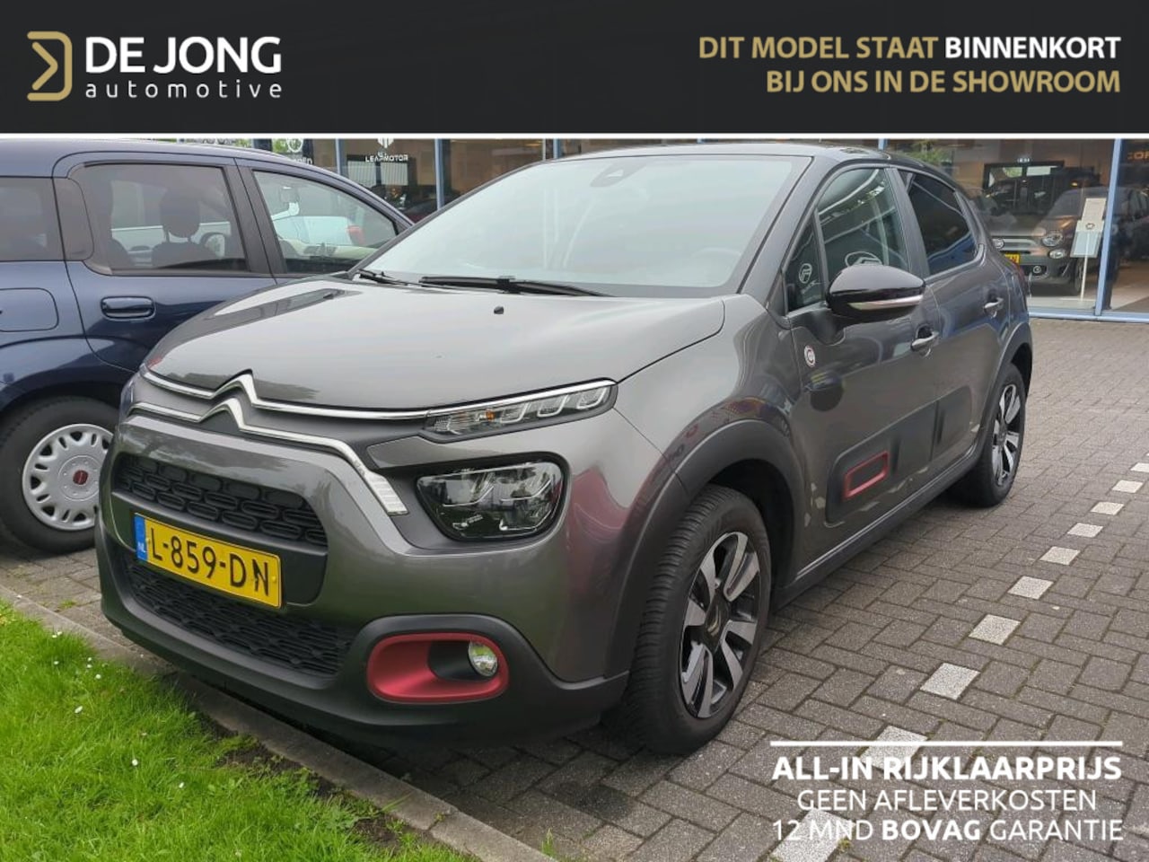 Citroën C3 - 1.2 PureTech C-Series Apple Carplay/Android Auto/Duo-Tone/Parkeersensoren/GEEN AFLEVERKOST - AutoWereld.nl