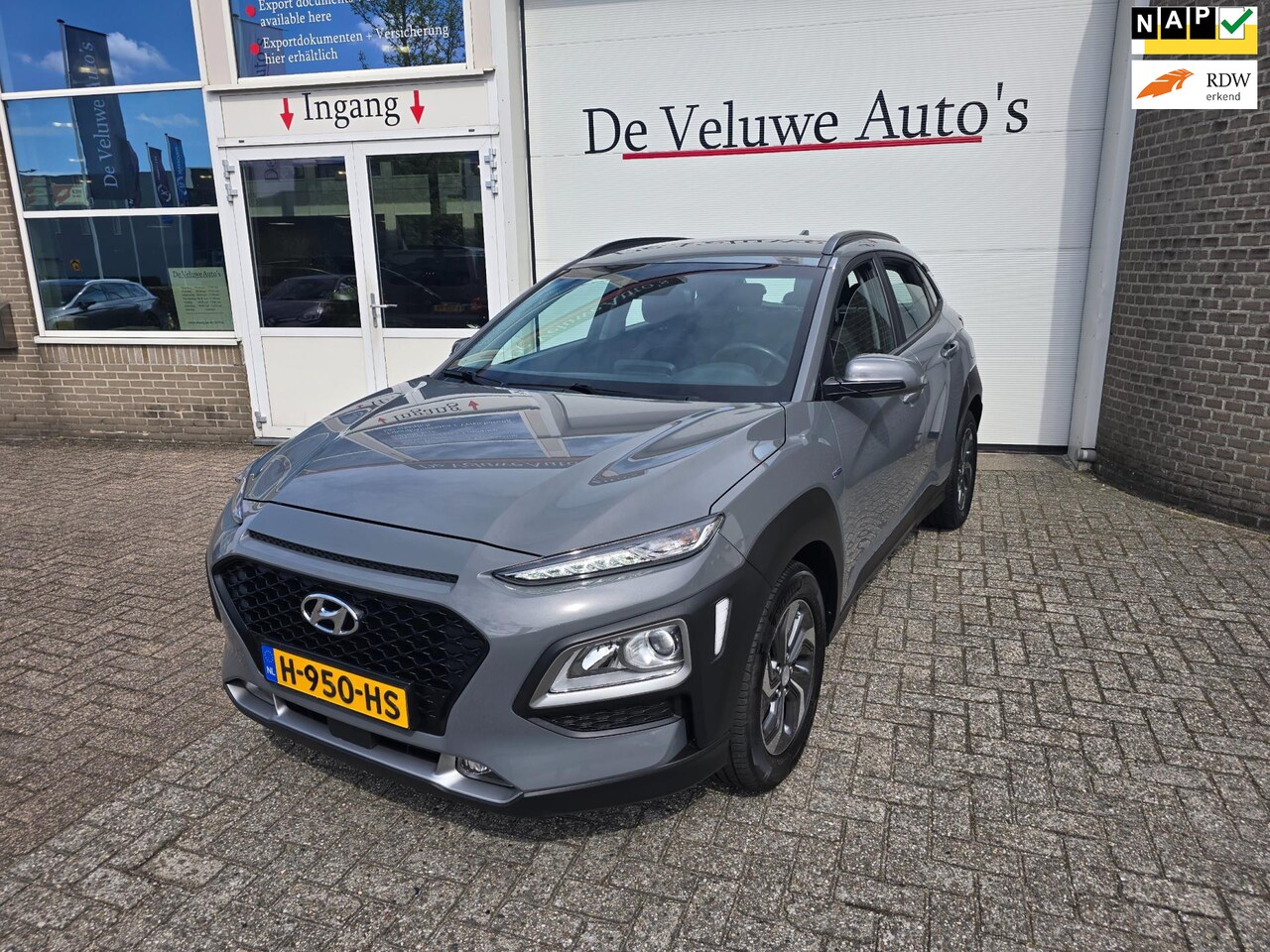 Hyundai Kona - 1.6 GDI HEV Comfort 1e eigenaar Apple Carplay - AutoWereld.nl