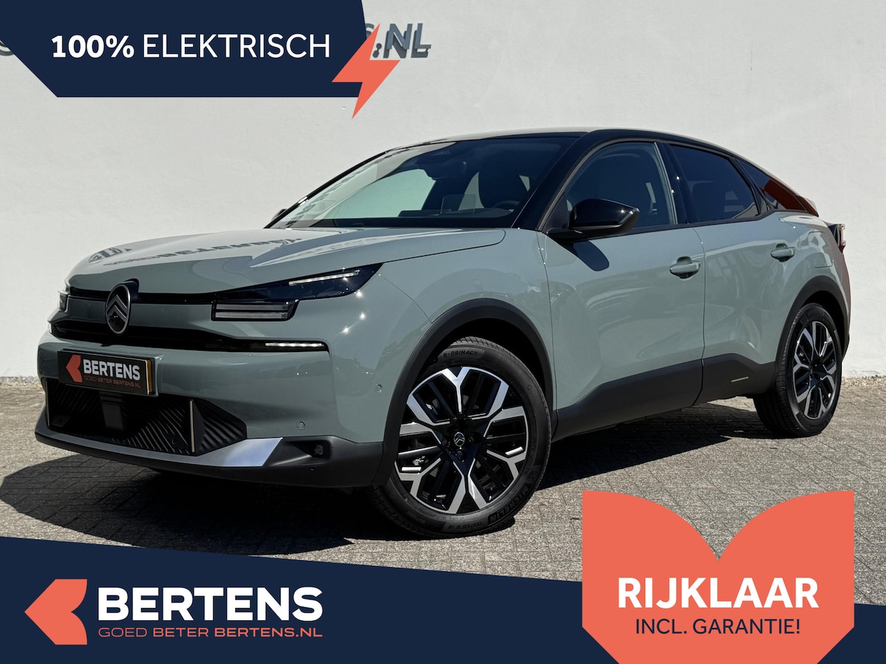 Citroën Ë-C4 - Max 156pk Extended range 54 kWh - AutoWereld.nl