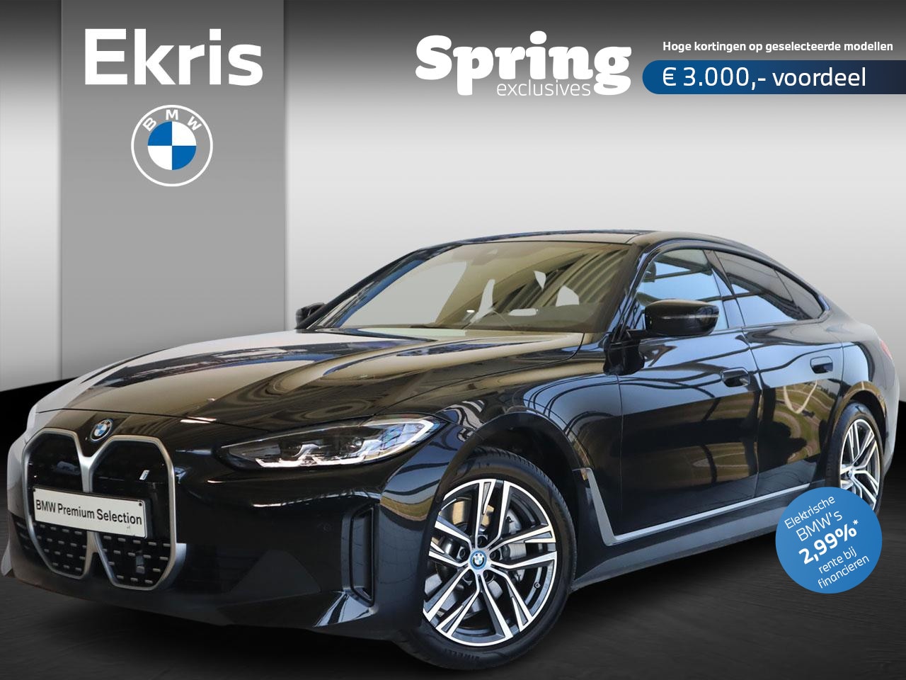 BMW i4 - eDrive40 M Hoogglans Shadow Line Getint glas / Stoel & Stuur verwarming | Easter - AutoWereld.nl