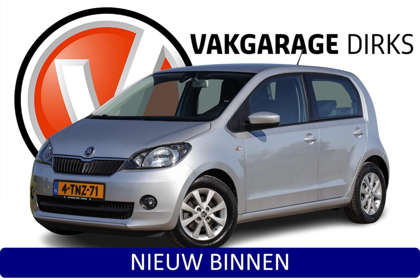 Skoda Citigo - 1.0 Greentech Drive ✅ Airco ✅ Cruise ✅ LMV - AutoWereld.nl