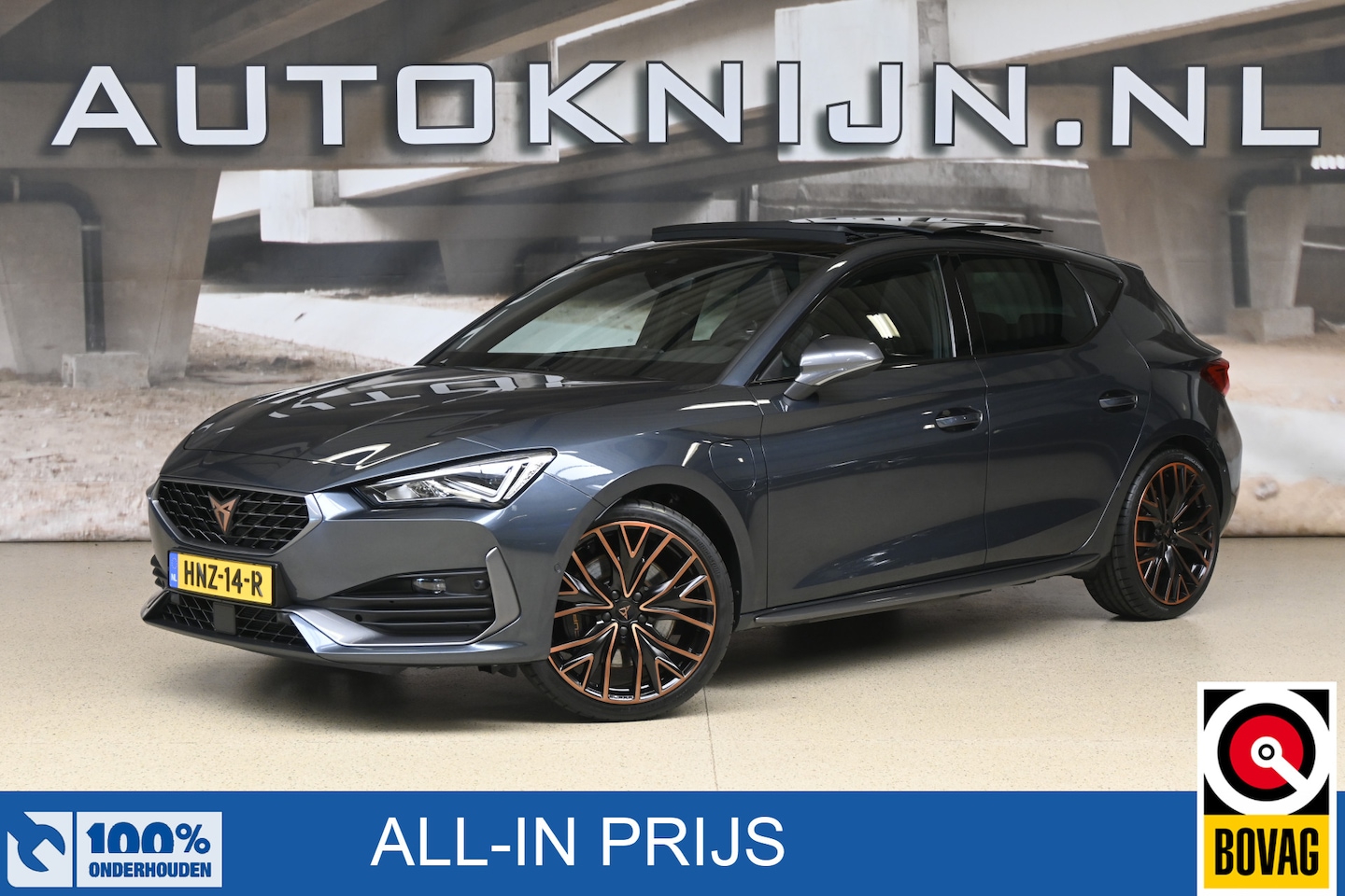 CUPRA Leon - 1.4 e-Hybrid 245pk VZ Copper Edition | Panoramadak | DCC | 100% (Dealer) onderhouden label - AutoWereld.nl
