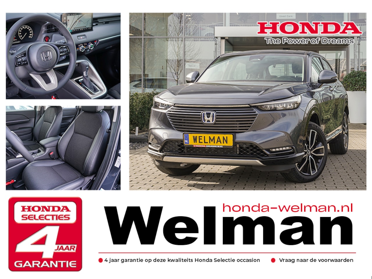 Honda HR-V - 1.5i e:HEV ADVANCE - AUTOMAAT - FULL HYBRID - AutoWereld.nl