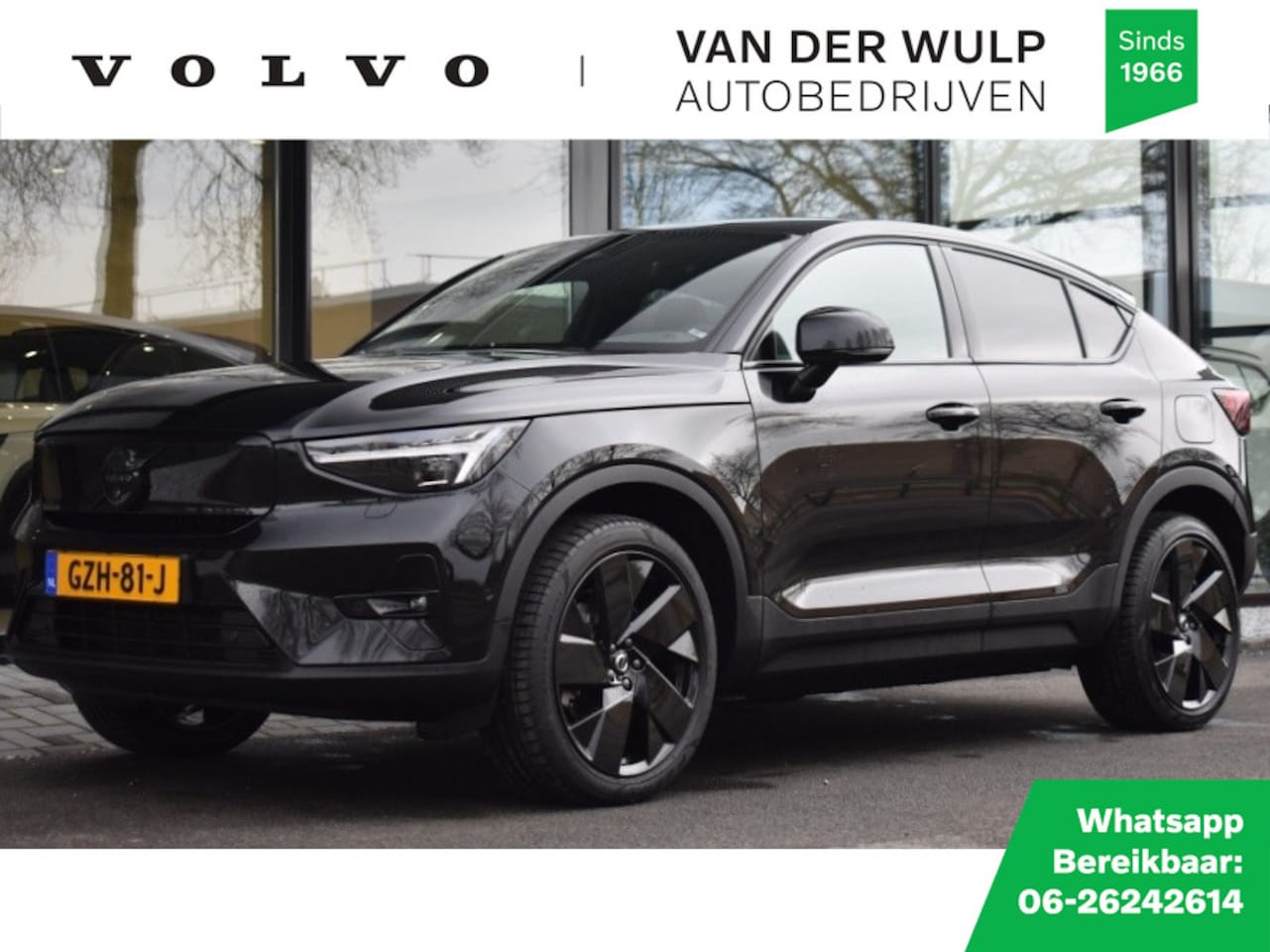 Volvo EC40 - Extended Range Ultra Black Edition 252pk/82 kWh| Pixel Led | Tre - AutoWereld.nl