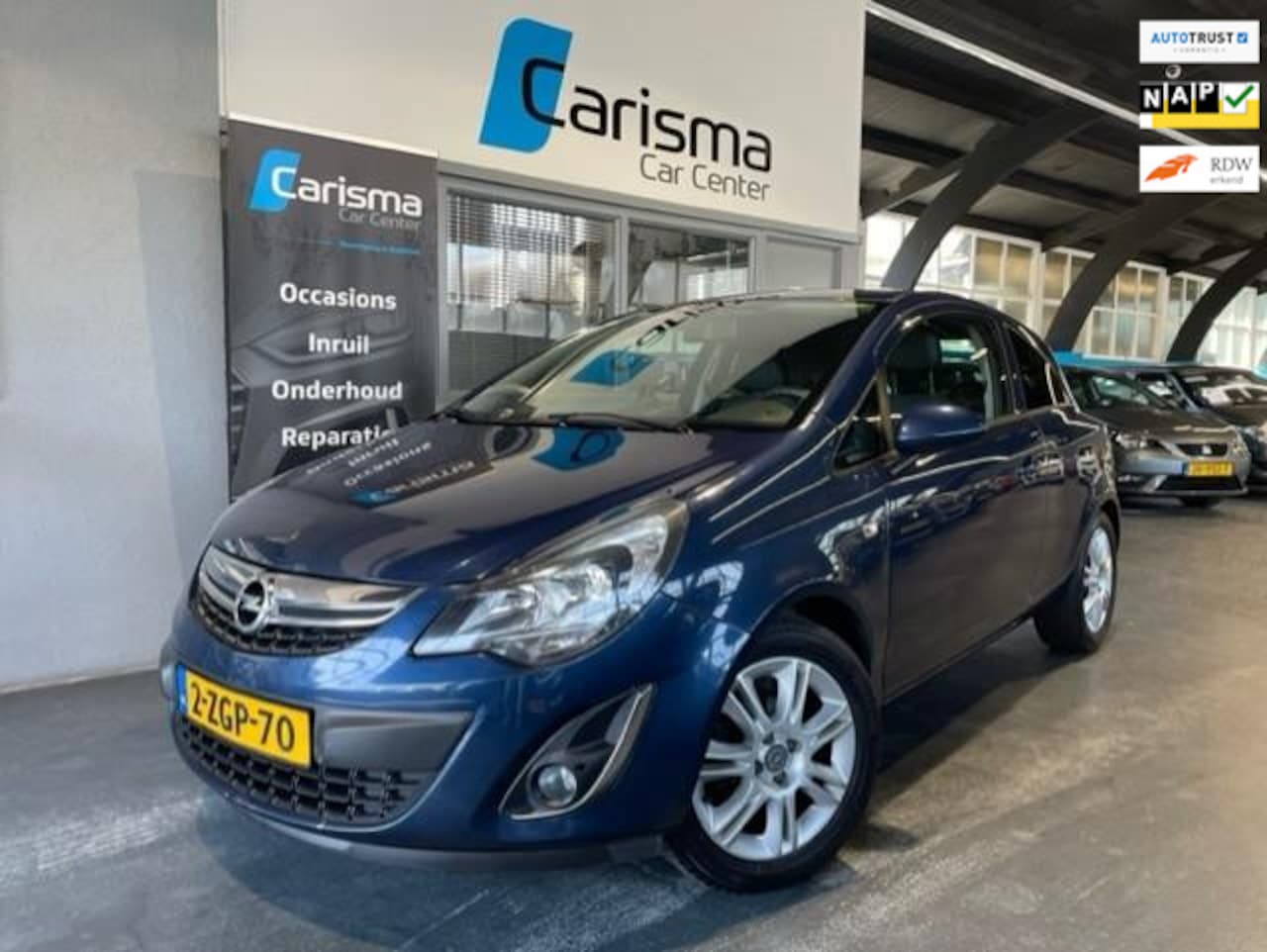 Opel Corsa - 1.2-16V BlitZ|Navi|Cruise|Half Leder|NAP| - AutoWereld.nl