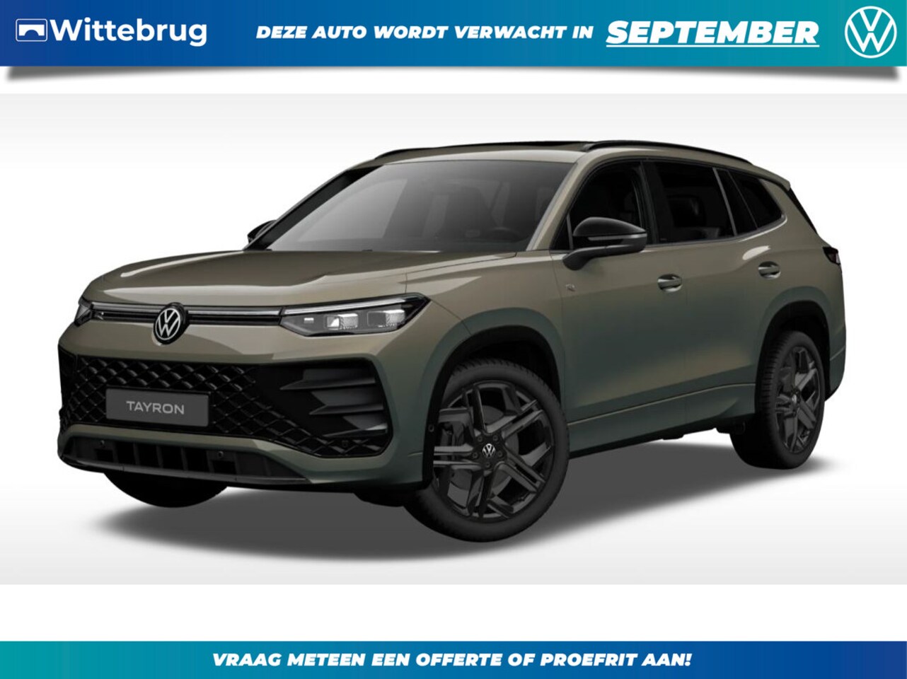 Volkswagen Tayron - 1.5 eHybrid R-Line Edition *BLACK STYLE* !!!Profiteer ook van 2.000 EURO inruilpremie!!! - AutoWereld.nl