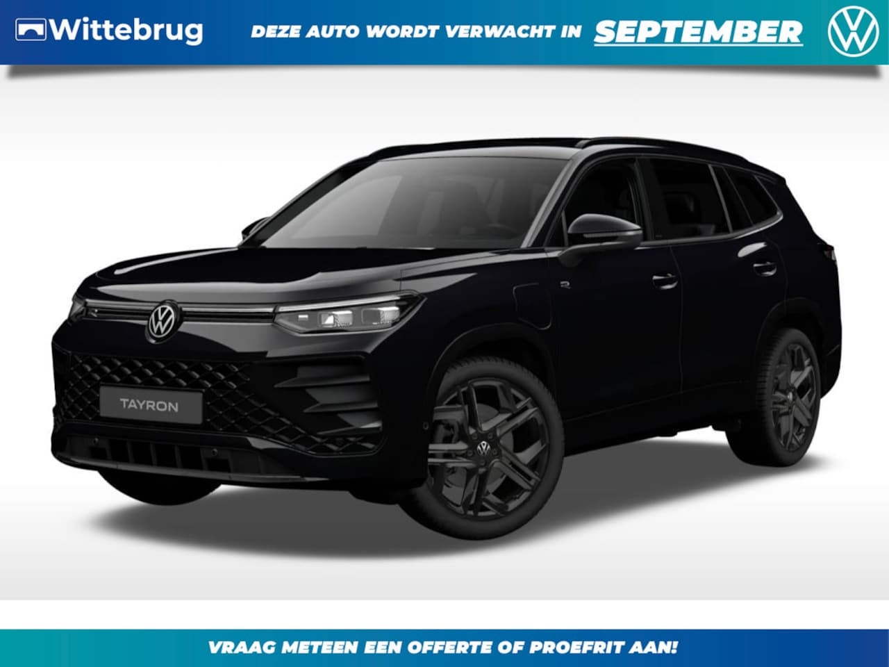 Volkswagen Tayron - 1.5 eHybrid R-Line Edition *BLACK STYLE* !!!Profiteer ook van 2.000 EURO inruilpremie!!! - AutoWereld.nl