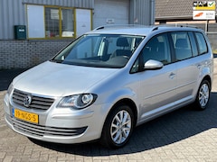 Volkswagen Touran - 1.4 TSI 140 PK 6 BAK Bj 2010 Comfortline 1e Eig Ecc Airco Navi Bluetooth Cruise Control El