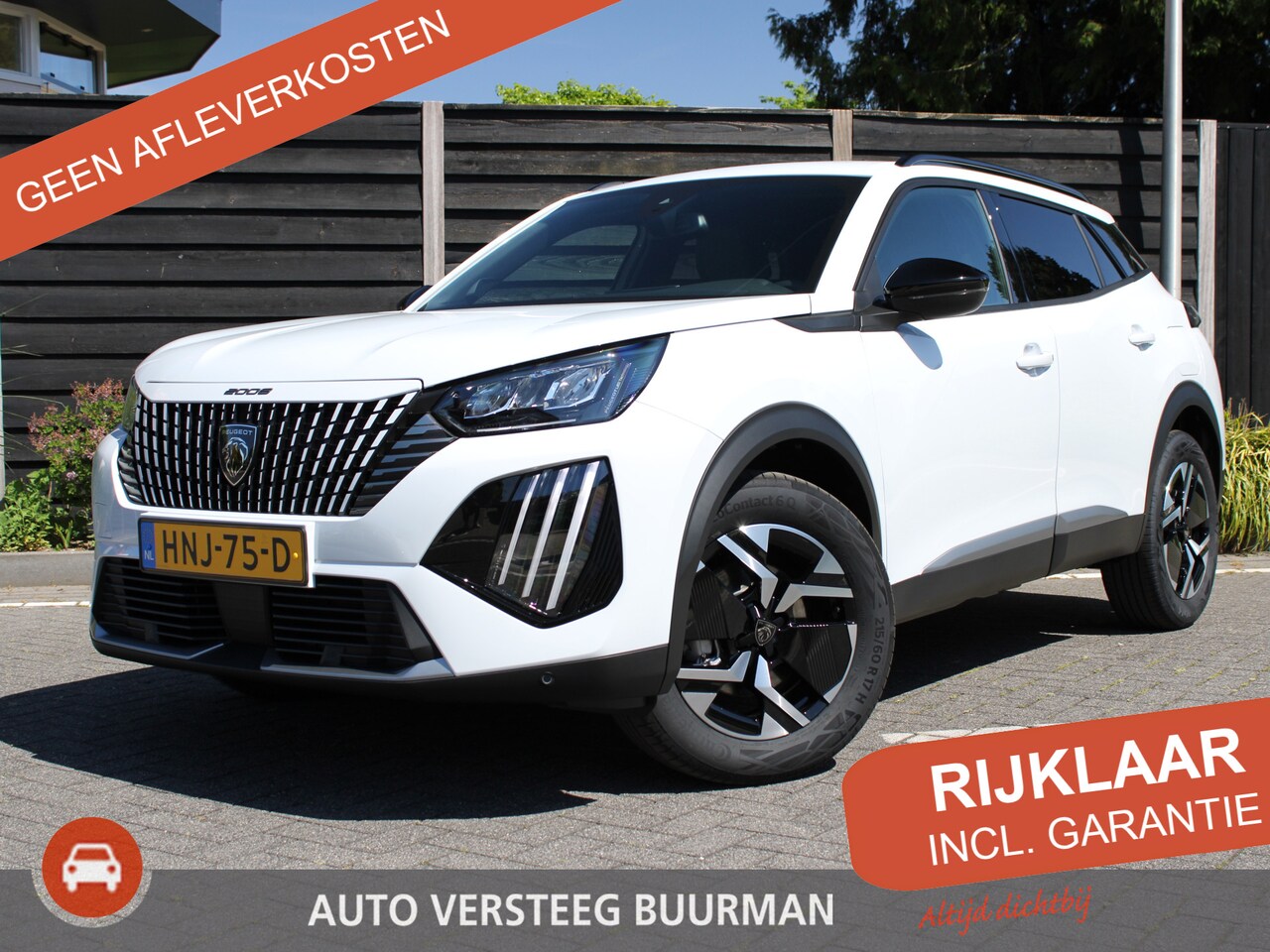 Peugeot 2008 - Allure 1.2 Hybrid 145PK e-DSC6 Automaat Navigatie, Keyless, Parkeersensoren, Draadloze tel - AutoWereld.nl