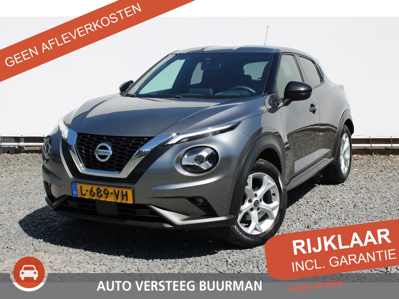 Nissan Juke - 1.0 DIG-T Business Edition Met Trekhaak, Camera, Applecarplay/Androidauto en Dealer onderh - AutoWereld.nl