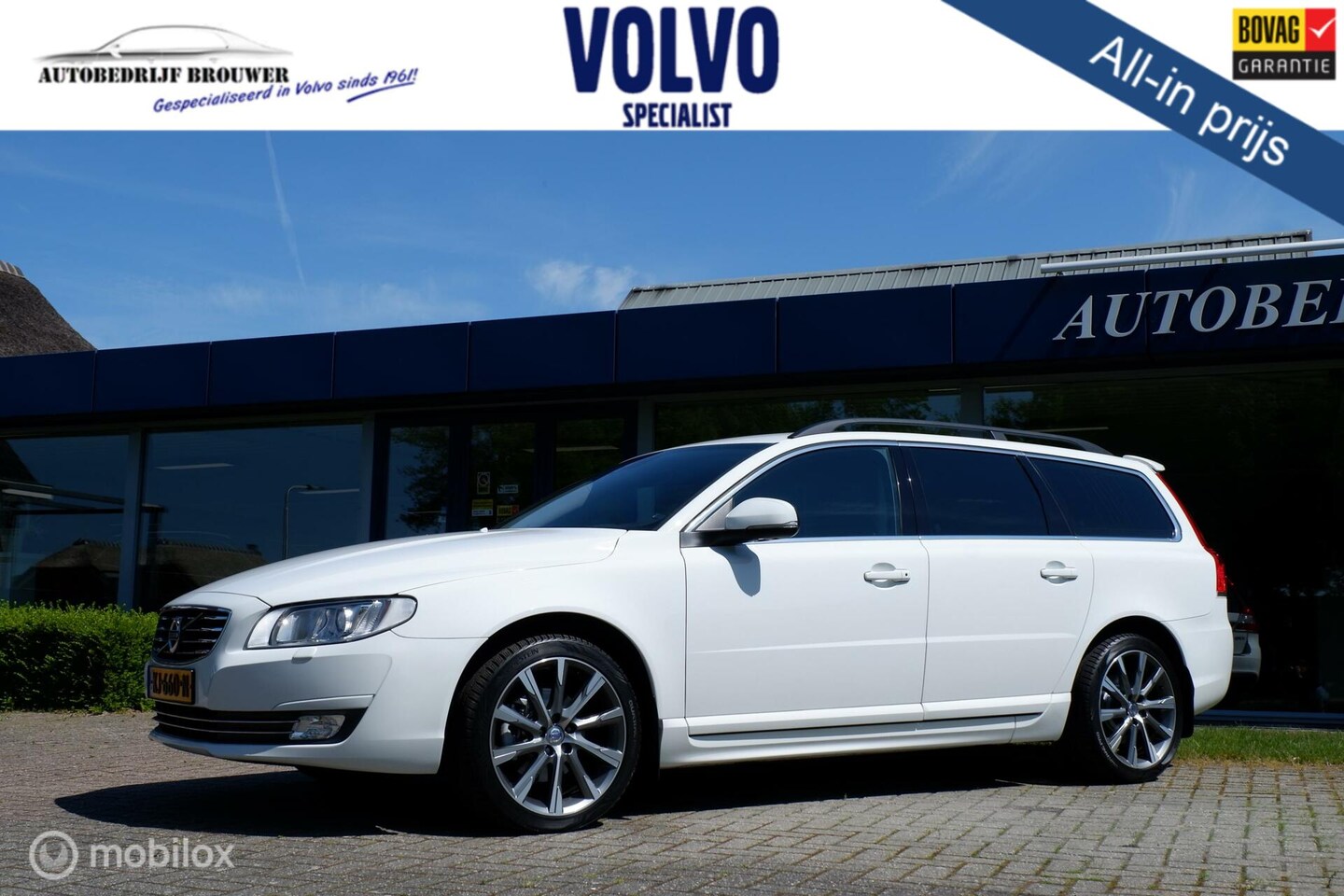 Volvo V70 - 2.0 D3 GEARTRONIC POLAR | HARMAN KARDON | STANDKACHEL | LEDER | XENON | FAMILY - AutoWereld.nl