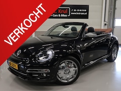 Volkswagen Beetle Cabriolet - 1.4 TSI Karmann Automaat Leer/Alcantara Navigatie Trekhaak Xenon 1e Eigenaar NL-auto NAP 1