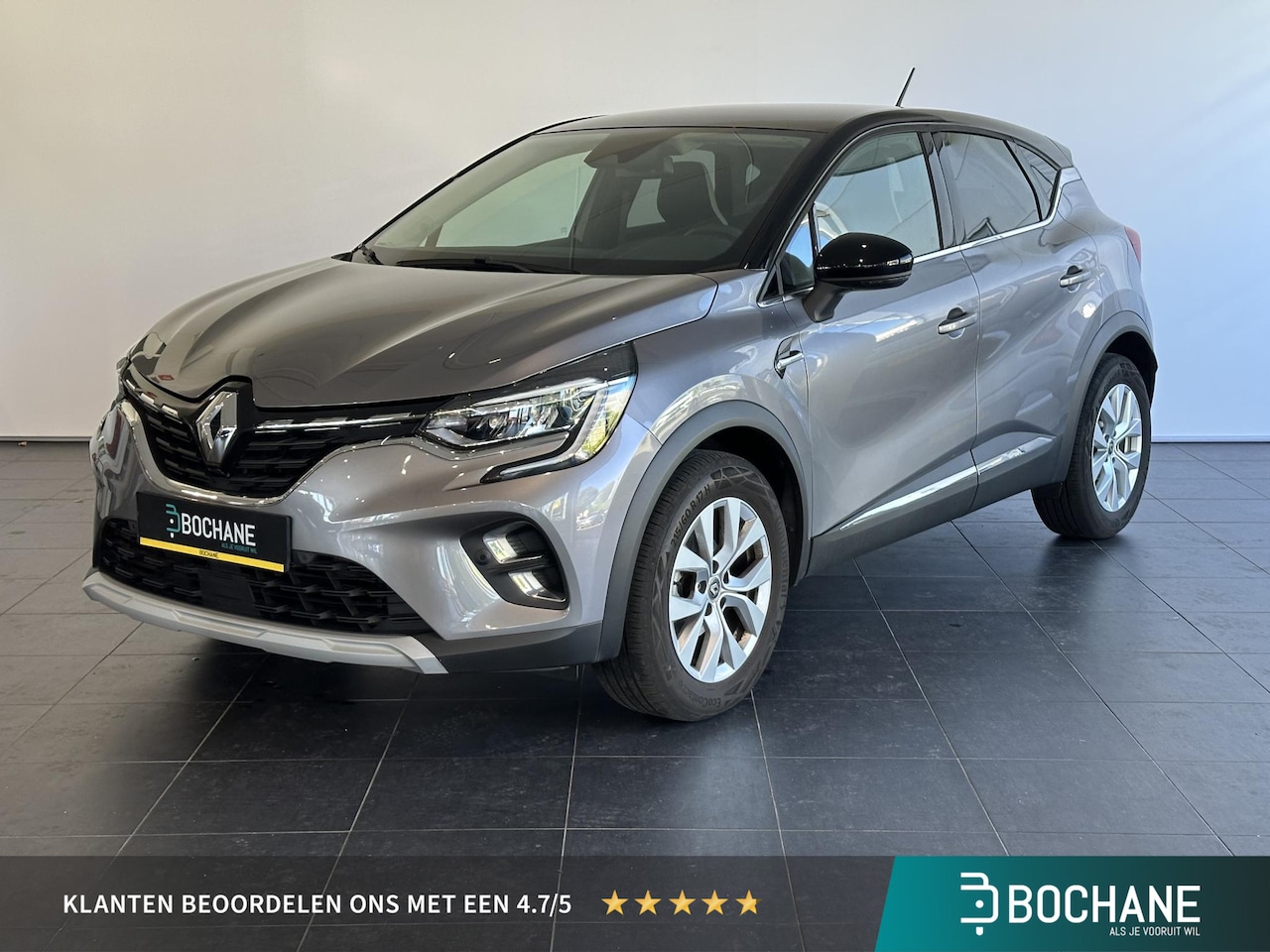 Renault Captur - 1.0 TCe 100 Intens NAVIGATIE | ACHTERUITRIJCAMERA | UNIEKE KILOMETERSTAND! - AutoWereld.nl