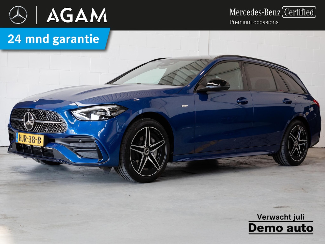 Mercedes-Benz C-klasse Estate - 300 e Business Solution AMG Panorama dak | Trekhaak - AutoWereld.nl