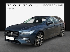 Volvo V90 - T6 Plug-in hybrid AWD Ultra Dark / 360 Camera / Head-Up / Schuif/kanteldak / Trekhaak / Bl