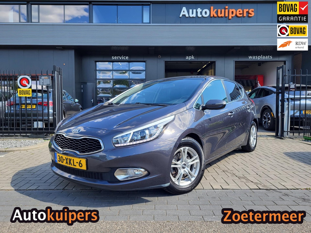 Kia Cee'd - 1.6 GDI Comfort Pack | Met airco, bluetooth telefoonvoorbereiding, lichtmetalen velgen, - AutoWereld.nl