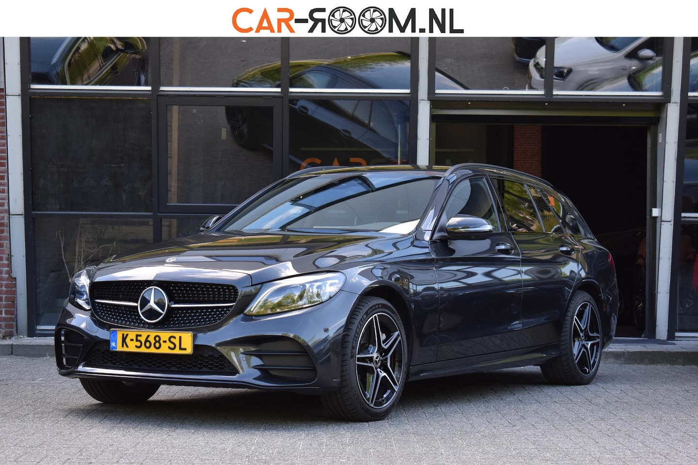 Mercedes-Benz C-klasse Estate - 300 e AMG Ambiance Multibeam Trekhaak Standkachel D.Hoek 360 - AutoWereld.nl