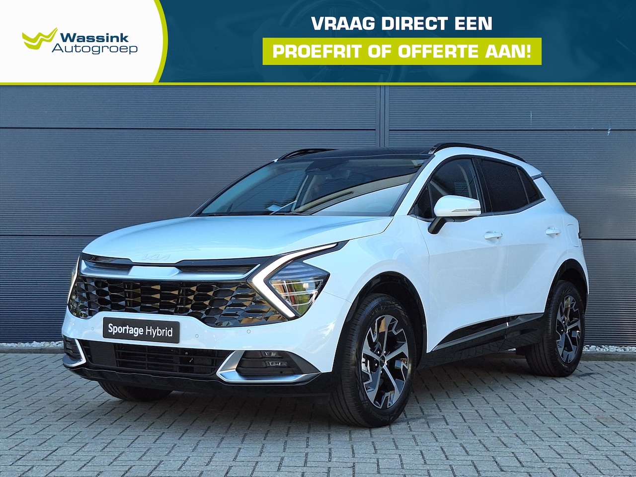 Kia Sportage - 1.6 T-GDi 210pk Hybrid AT6 DynamicPlusLine | Stoelverwarming Voor + Achter | Panorama Schu - AutoWereld.nl