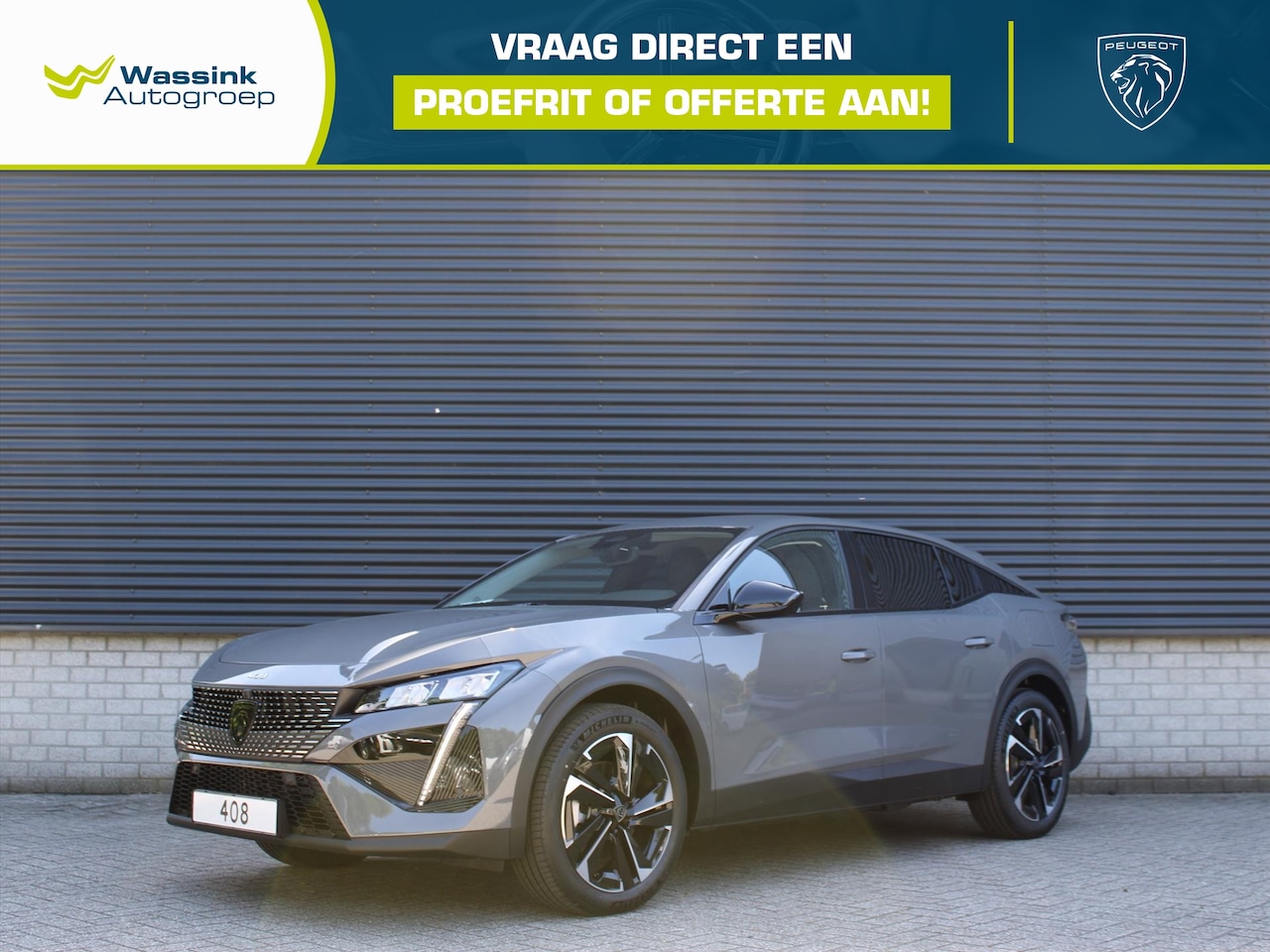 Peugeot 408 - 1.6 Plug-In Hybrid 180PK e-EAT8 - AutoWereld.nl