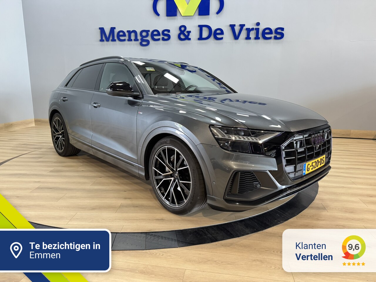 Audi Q8 - 55 TFSI quattro Pro Line Plus Matrix LED | Panorama | 360Camera | Luchtvering | Trekhaak | - AutoWereld.nl