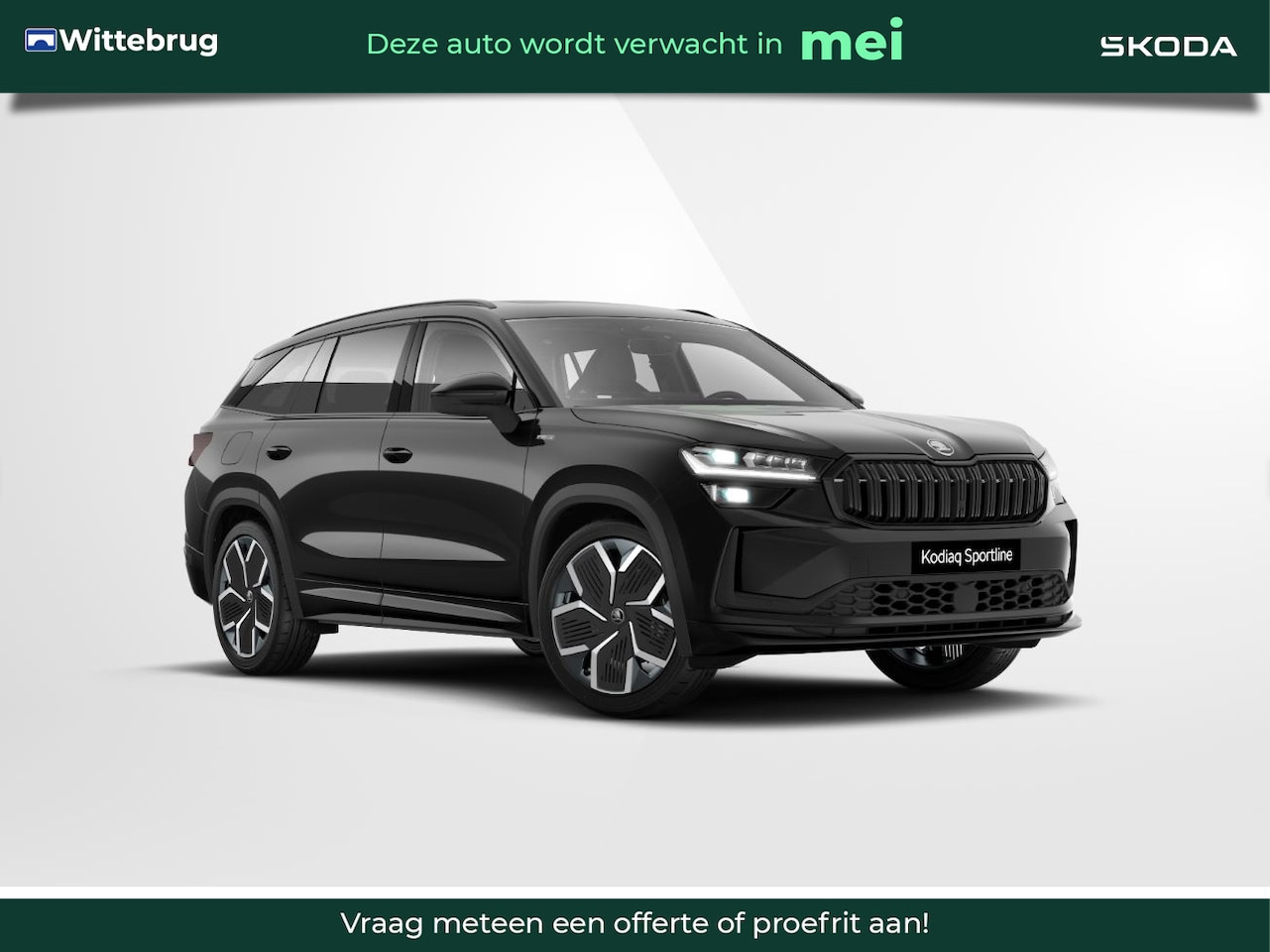 Skoda Kodiaq - 1.5 TSI PHEV Sportline Business Inruilpremie €1500,- / Panorama dak / Trekhaak / Light & v - AutoWereld.nl