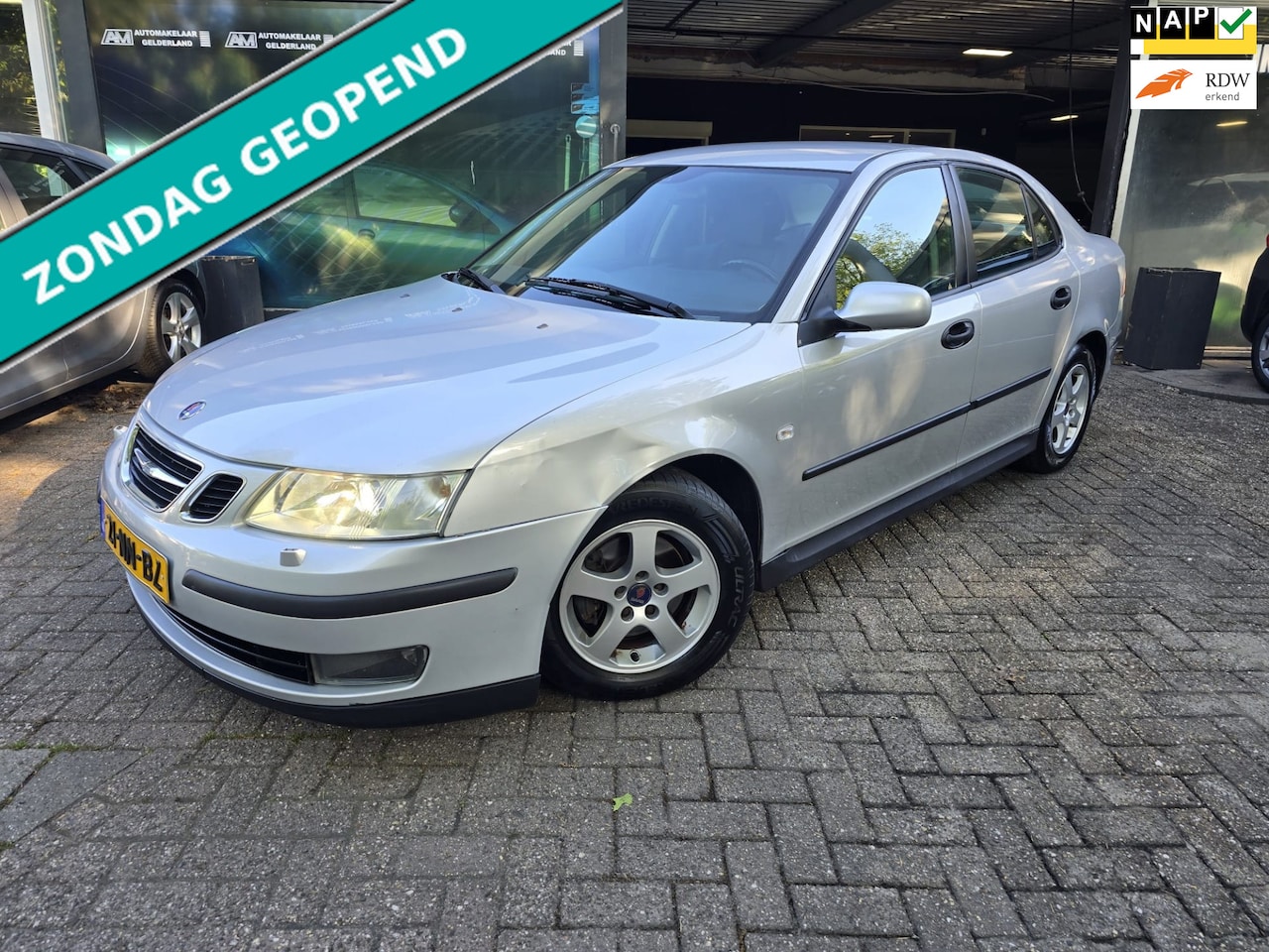 Saab 9-3 Sport Sedan - 1.8t Linear Business |12MND GARANTIE | AUTOMAAT | AIRCO | LPG | LMV | - AutoWereld.nl
