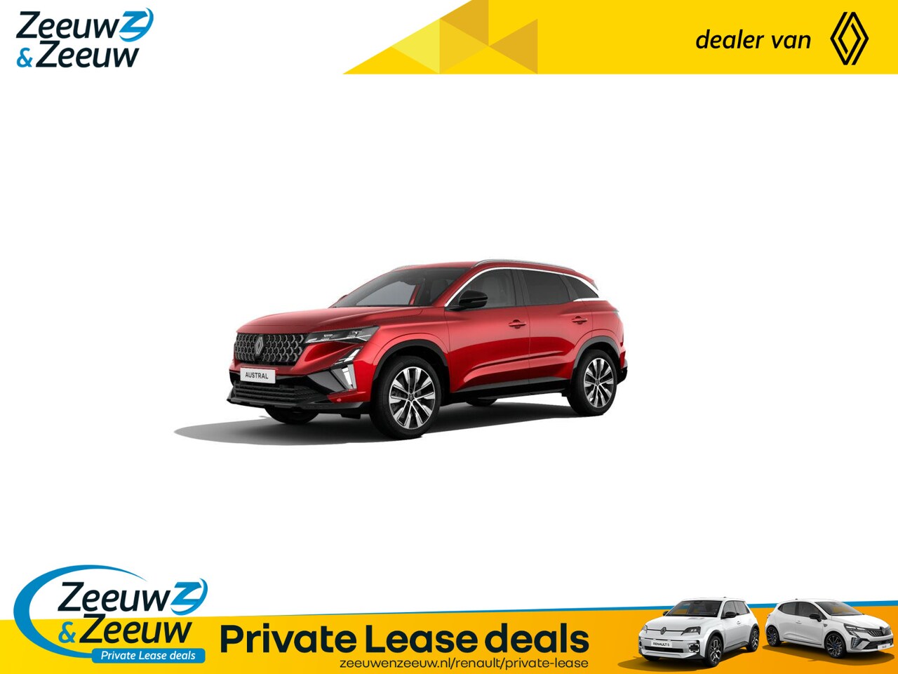 Renault Austral - (Z&Z Renault Private Lease Actie v.a. € 574,-) Mild Hybrid Advanced 160 Techno X-Tronic | - AutoWereld.nl