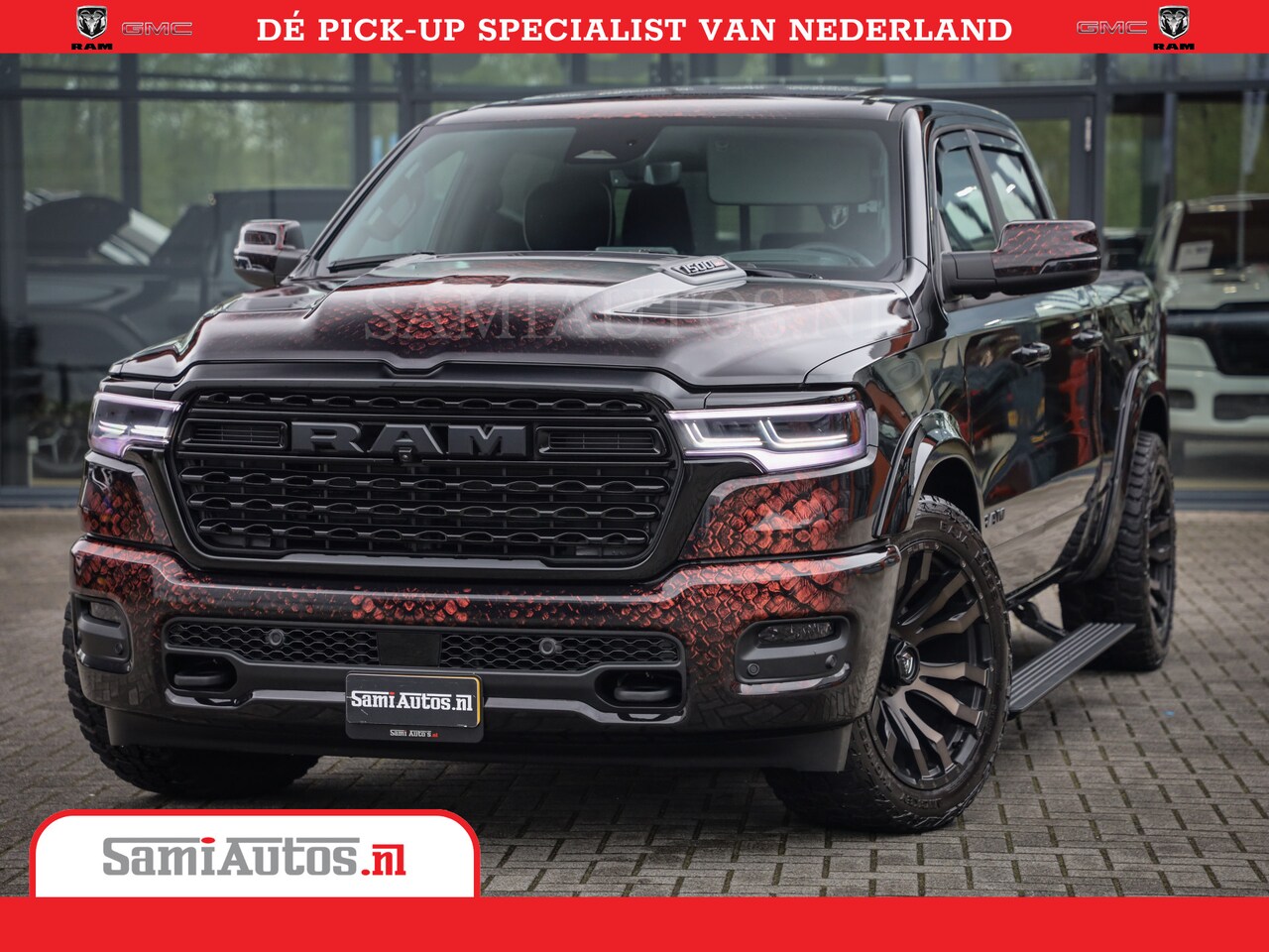 Dodge Ram 1500 - COBRA EDITION | Limited Night High Output 540HP 706Nm | Massage + Full Option | De Meest L - AutoWereld.nl