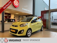Kia Picanto - 1.0 CVVT Airco, 5 Deurs, 5 Zits, Airco, Stuurbekrachting, Centraledeurvergrendeling