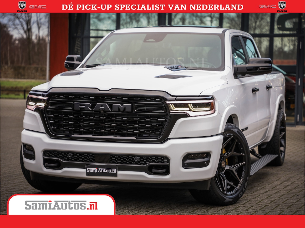 Dodge Ram 1500 - 1500 Limited Night High Output 540HP 706Nm | Massage + Full Option | De Meest Luxe en Voll - AutoWereld.nl