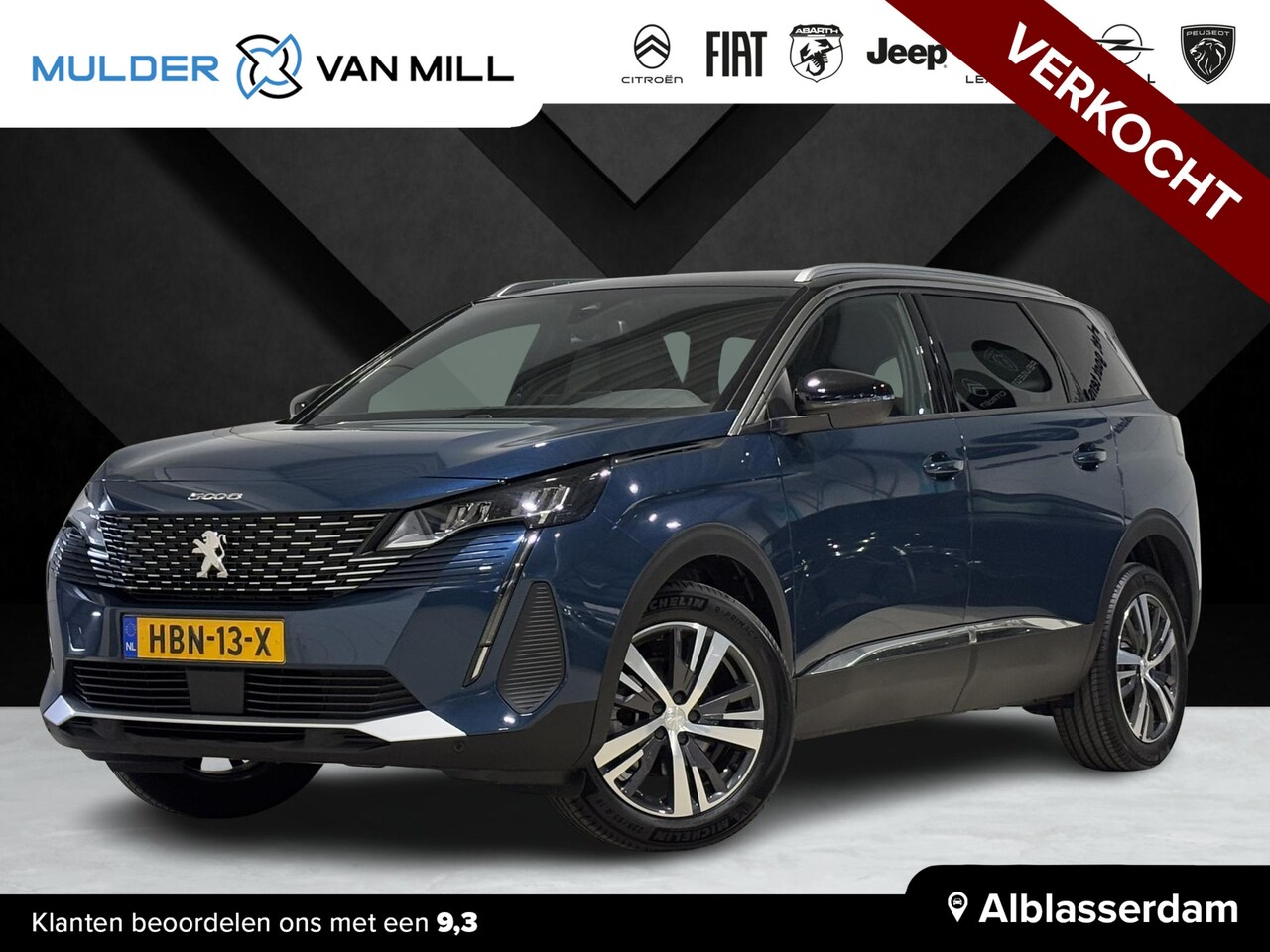 Peugeot 5008 - Allure Pack Business 1.2 PureTech 130pk | HANDSFREE A.KLEP | TWO-TONE | NAVI | CAMERA | ST - AutoWereld.nl