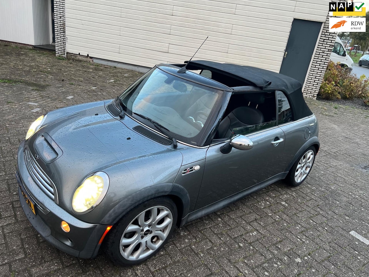 MINI Cabrio - 1.6 Cooper S Chili Mini 1.6 Cooper S Chili ((( automaat/ cabrio ))) - AutoWereld.nl
