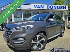 Hyundai Tucson - 1.6 T-GDi Premium 4WD | Trekhaak/Panorama/19"/Leder | 1e Eigenaar