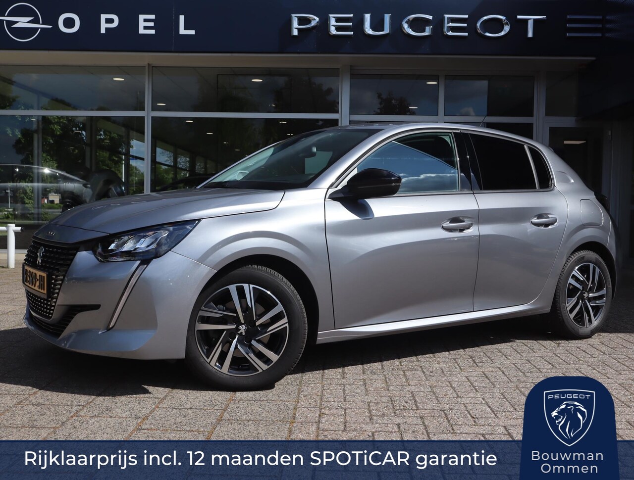 Peugeot 208 - Allure 100pk PureTech EAT8 Automaat, Rijklaarprijs, Camera Navigatie DAB LED Lichtmetalen - AutoWereld.nl